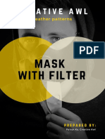 Leather Mask Pattern With Variable Filter by CreativeAwl Com