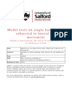 2019 Model Tests On Single Batter Piles