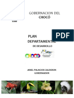 Plan de Desarrollo Departamental Del Choco 20202023 Version Final