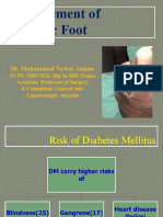 Management of Diabetic Foot: Dr. Muhammad Nawaz Anjum