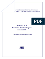 La Scheda RA - Norme Di Compilazione - 3.00