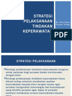 Strategi Pelaksanaan Tindakan Keperawatan