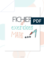 Fichier Exercice Maths cm2