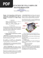 Implementacion de Una Cabina de Transformación
