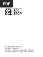 Download SONY CCU-590 Service Manual by FloydChuang SN49518189 doc pdf