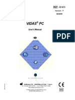 Biomerieux Vidas PC - User Manual