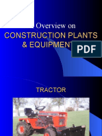 Construction Plants & Equipments