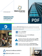 Presentacion Corporativa Ho1a - MetroCarrier - Oct2020