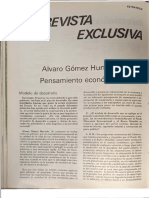 Gómez Hurtado Álvaro - 1985 - Pensamiento Económico