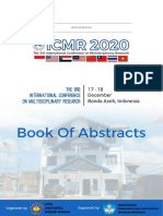 Book of Abstracts ICMR 2020