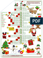 Christmas Fun Crossword Crosswords Fun Activities Games Warmers Coolers 38770