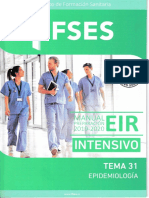 Tema 31 EIR Intensivo 2019-2020. Epidemiología