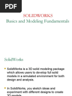 Solidworks: Basics and Modeling Fundamentals