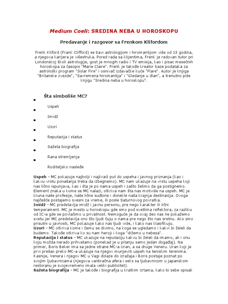 Medium Coeli PDF