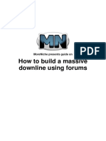 1 Build Massive Downline Using Forums