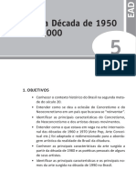 Brasil: Da Década de 1950 Ao Ano 2000: 1. Objetivos