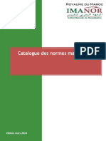 Catalogue Des Normes Marocaines 2014