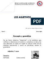 Tema 3 Los Adjetivos