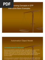 Programming Concepts in QTP