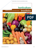 Horticultura Brasileira - Revista de La Asociación Brasileña de Horticultura