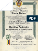 Diploma Erika