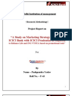 RM Project On Icici