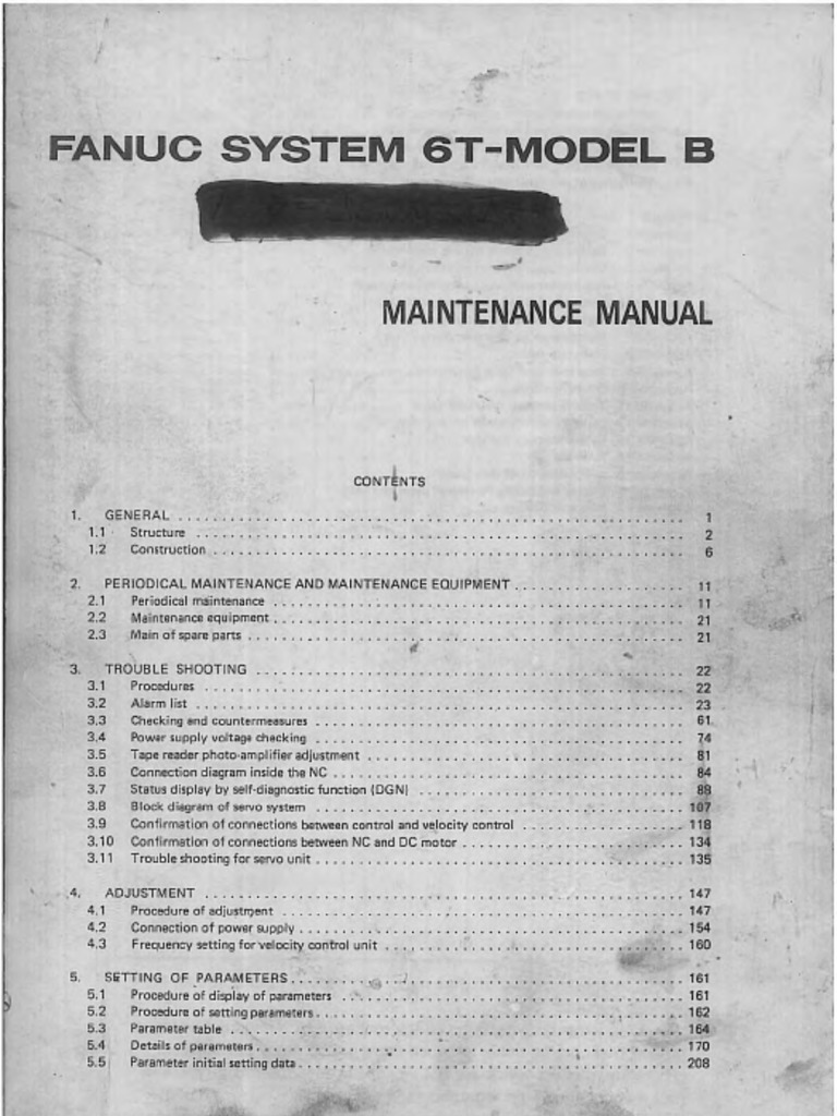B-52245E04 System 6T Model B Maintenance 1983 | PDF | Electric