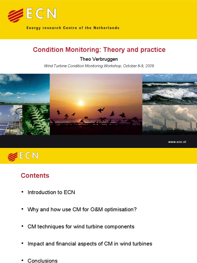 Wind Turbine Condition Monitoring Insights | PDF | Wind Power | Wind ...