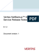 Veritas Netbackup™ Self Service Release Notes