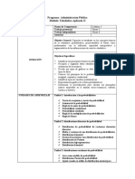 Módulo - Estadistica Aplicada II