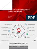 My OpenShift Technical Overview - May 2018