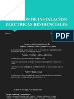 Ejecucion de Instalacion Electricas Residenciales