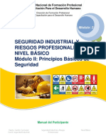Manual de Seguridad Industrial y Riesgos Profesionales Nivel Básico Módulo II - 2016