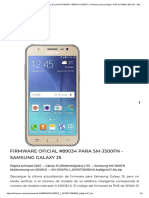 Firmware Oficial #89034 para Sm-J500Fn - Samsung Galaxy J5