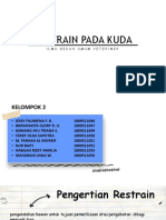 Restrain Pada Kuda - Kelompok 2 - B