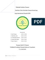 Makalah Analisis Sistem Distribusi Obat Di Instalasi Farmasi Rawat Inap Jogja International Hospital