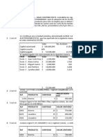 Ejercicios parciales de inventarios y ventas