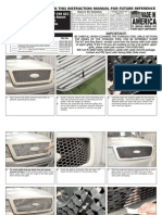 06 08 FORD F150 2PC GRILLE INSTALLATION MANUAL CARID.COM