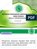 Presentasi Fatwa 118 - Pedoman Penjaminan Simpanan Nasabah Bank Syariah