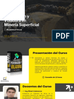 P y V en Mineria Superficial