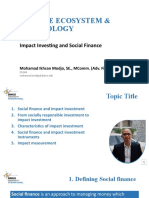 Social Finance & Impact Investment Instruments