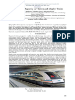 Analysis of Magnetic Levitation and Maglev Trains: Abstract