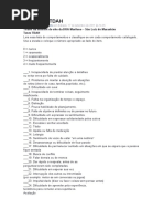 Questionário SNAP para TDAH Infantil | PDF | Transtorno de déficit de ...
