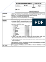 SPO Jadwal Kalibrasi ALKES