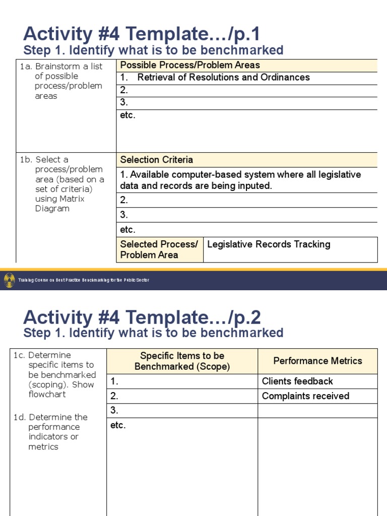 Best Practices in Public Sector Benchmarking | PDF | Benchmarking ...