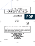 "Owner'S Manual": Duraheat