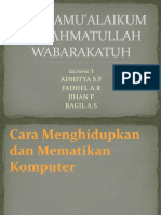 Assalamu'alaikum Warahmatullah Wabarakatuh