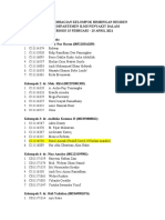 Daftar Pembagian Kelompok Bimbingan Residen