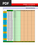 Jerry Internet Cafe: Daily Income Monitoring Report Date Internet Download Printingring Bindlaminationrush Id