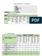 Planificación de Periodo Promocional - Ciclo Intermedio